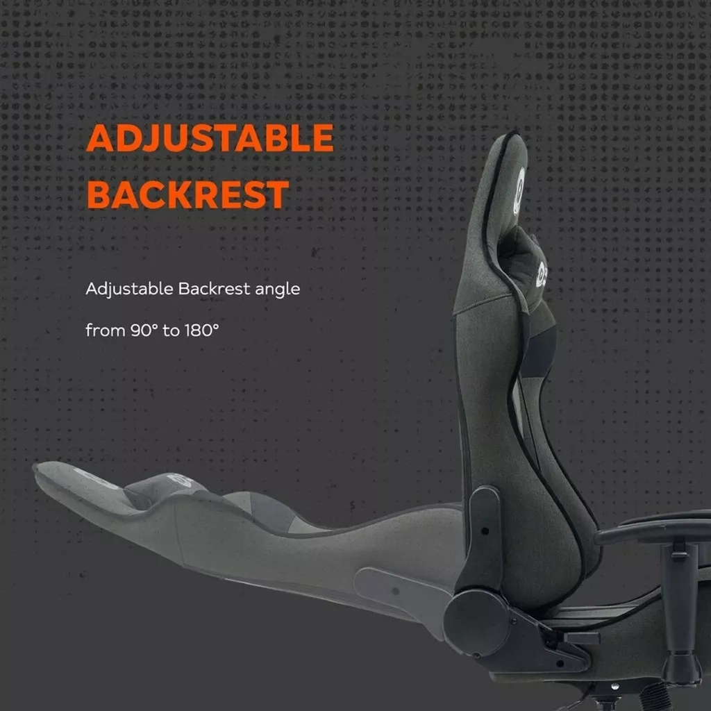 Крісло ігрове Canyon Crest FCH01 Fabric Grey (CNS-FCH01) - зображення 12