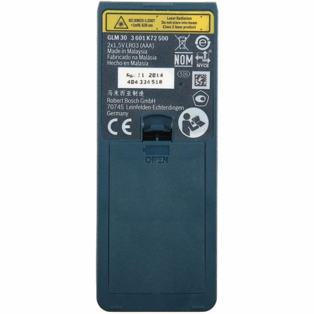 Далекомір Bosch GLM 30 (0.601.072.500) - зображення 4