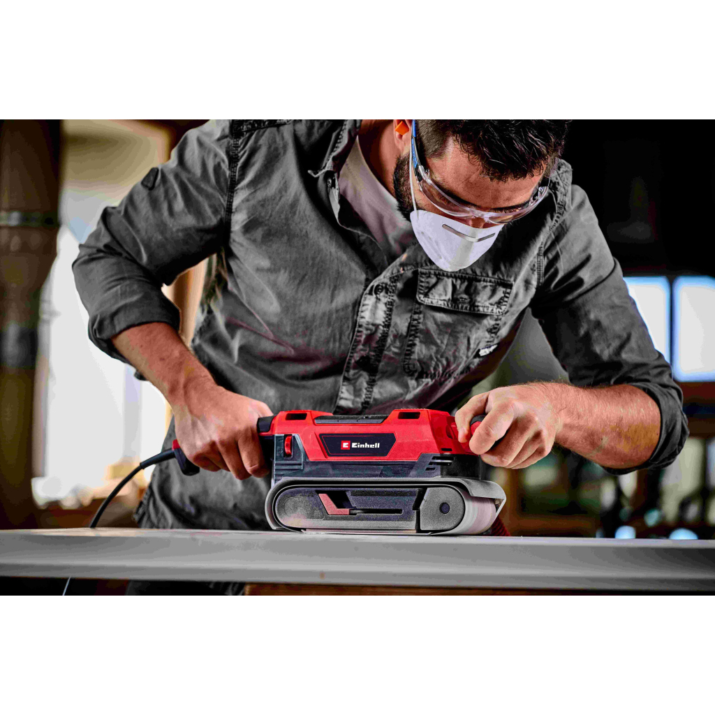 Шліфувальна машина Einhell TE-BS 850E стрічкова, 850Вт, 75х533мм (4466245) - зображення 10
