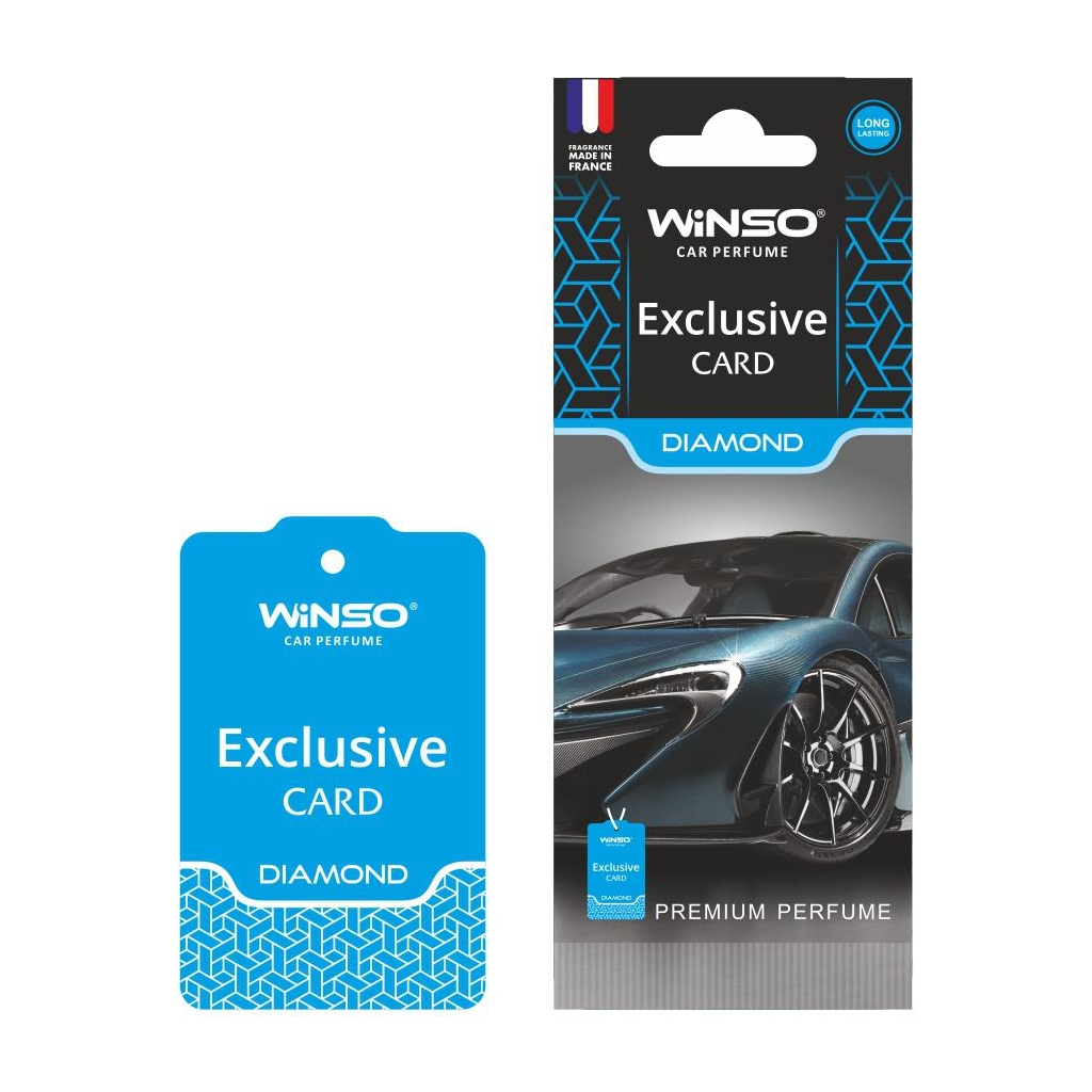 Ароматизатор для автомобіля WINSO Card Exclusive Diamond (533120) - зображення 2