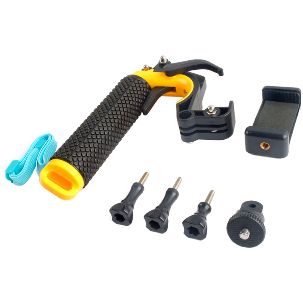 Монопод для селфі AirOn X-263-1 подвійний плаваючий для камери і смартфона (69477915500103) - изображение 4