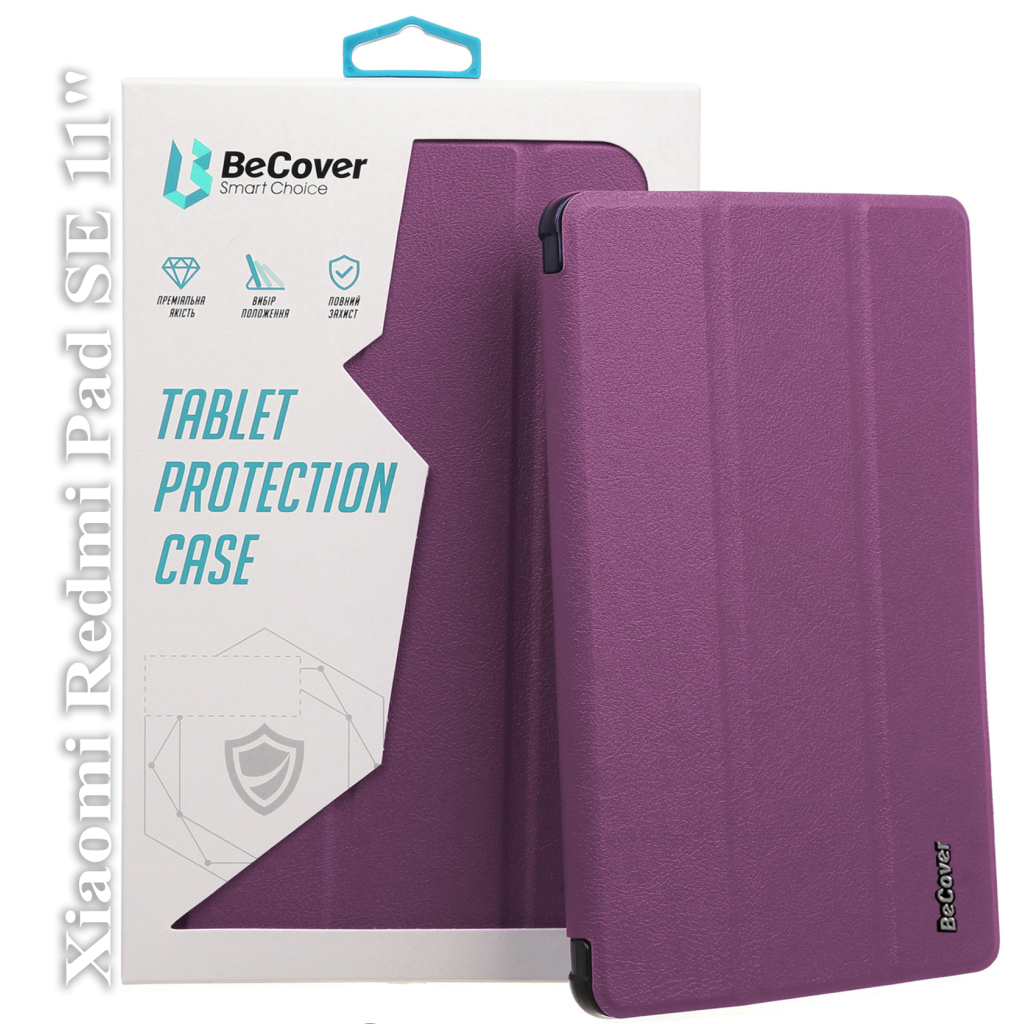 Чохол до планшета BeCover Smart Case Xiaomi Redmi Pad SE11" Purple (709872) - зображення 1