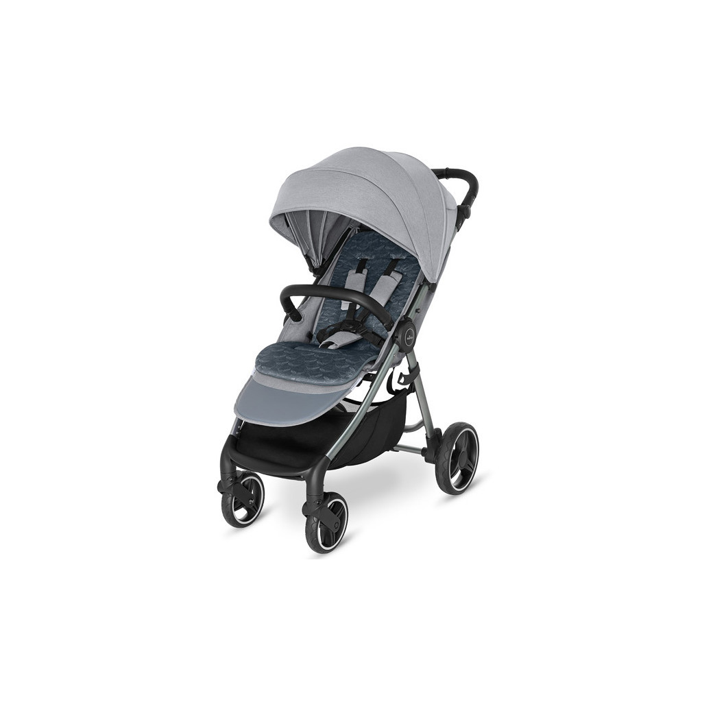 Коляска Baby Design Wave 2021 107 SILVER GRAY (204111) - зображення 1