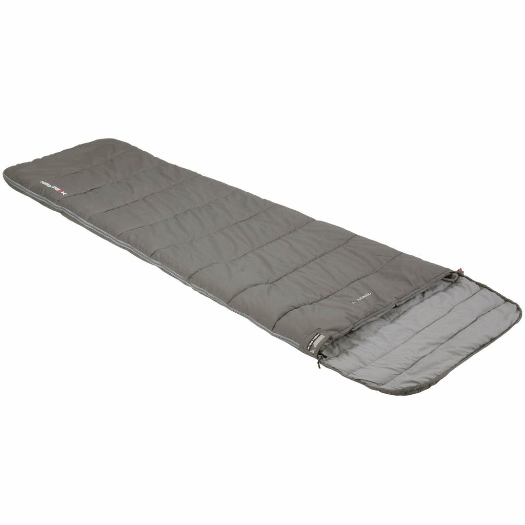 Спальний мішок High Peak Conon 7 +7C Grey/Light Grey Left (928927) - зображення 1
