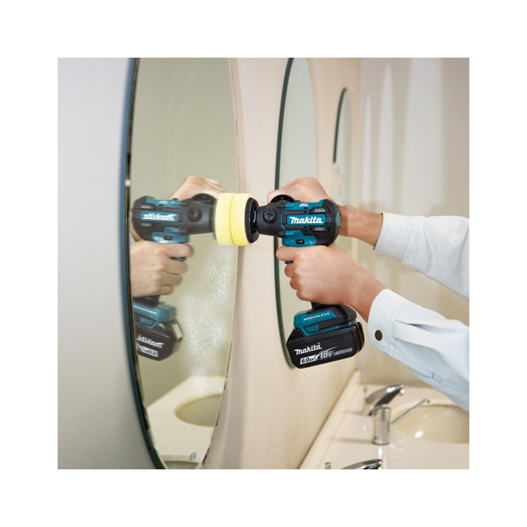 Шліфувальна машина Makita полірувальна LXT, 18B, (без АКБ та ЗП) (DPV300Z) - зображення 3