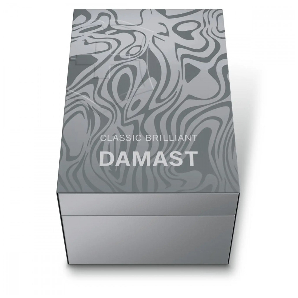 Ніж Victorinox Classic SD Brilliant Damast + брелок-лого (0.6221.34) - зображення 6