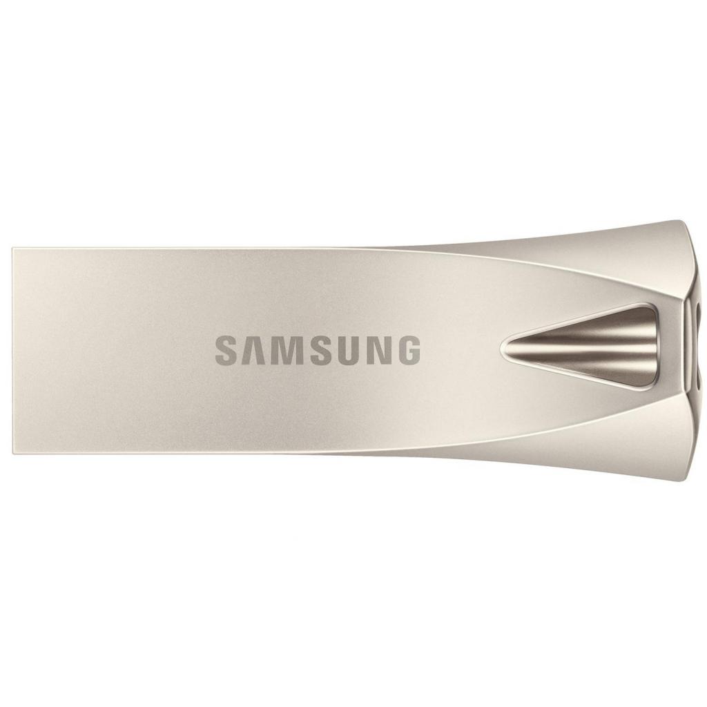 USB флеш накопичувач Samsung 64GB Bar Plus Silver USB 3.1 (MUF-64BE3/APC) - зображення 1