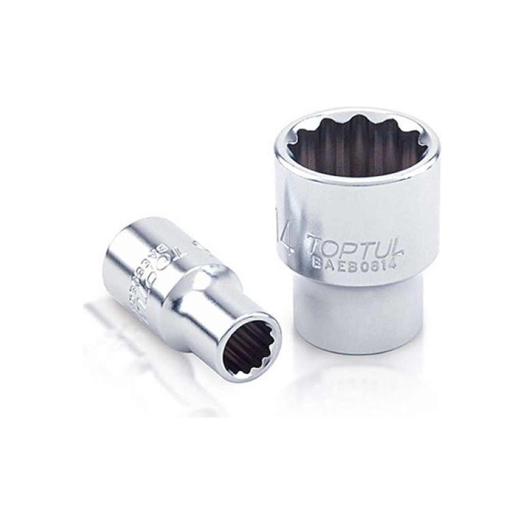 Торцева головка Toptul 12-гранна 1/4" 6мм (BAEB0806) - зображення 1