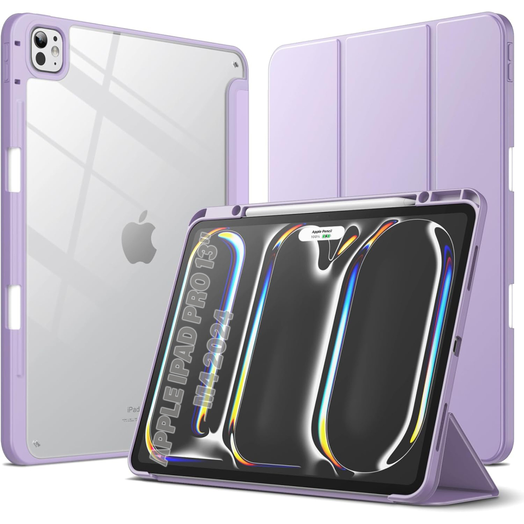 Чохол до планшета BeCover Soft Edge TPU Apple iPad Pro 13" M4 2024 Purple (711719) - зображення 1