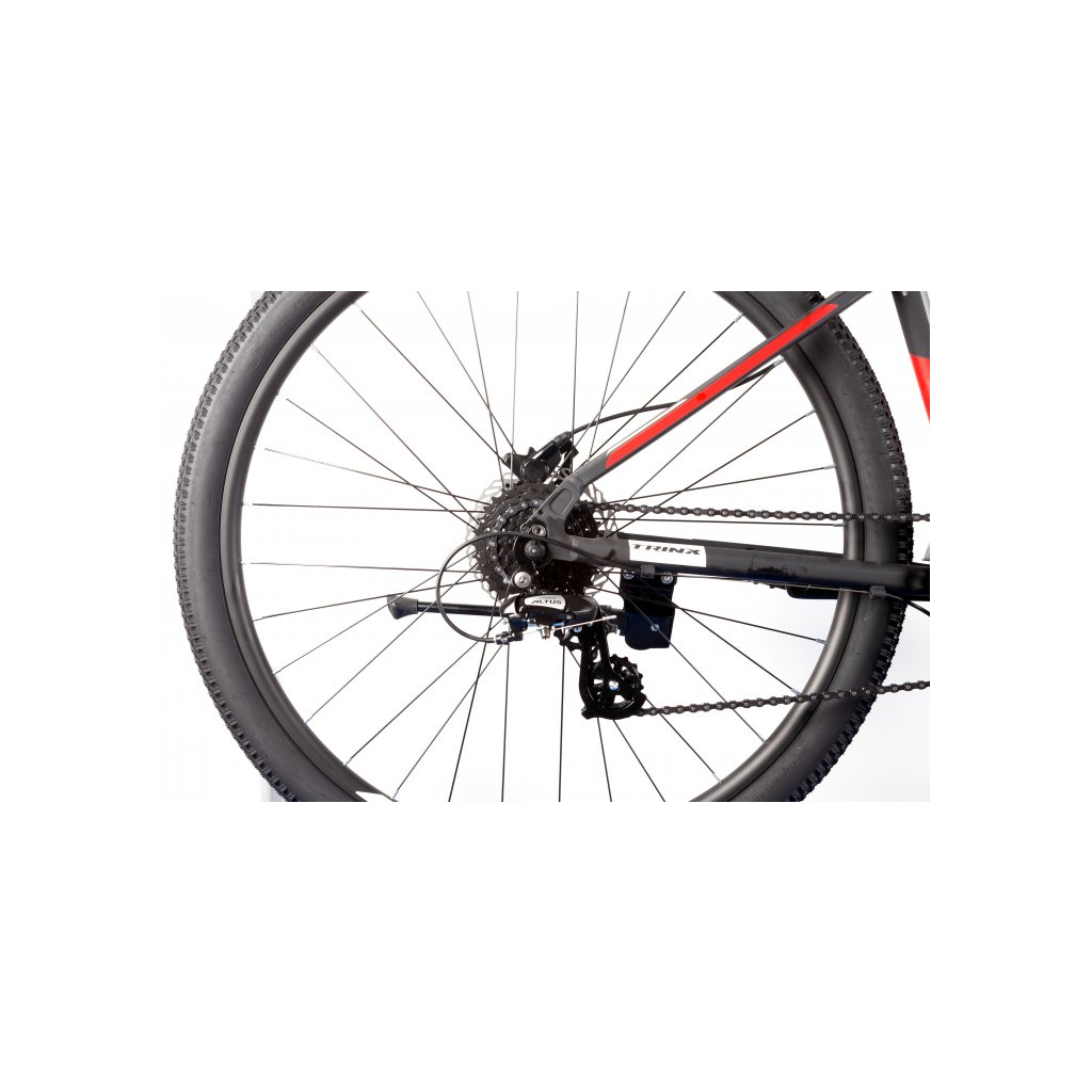 Велосипед Trinx M600 Elite 27.5" рама-18" Matt-Black-White-Red (M600Elite.18MBWR) - зображення 2
