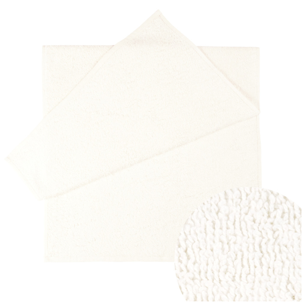 Рушник Ярослав махровий ЯР-500 білий 40х70 см (38113) - зображення 1