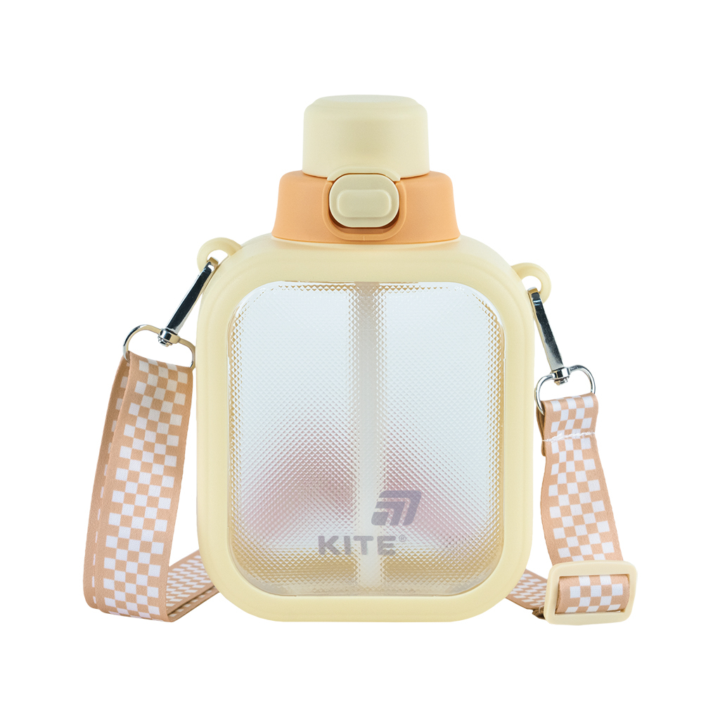 Пляшка для води Kite 700 мл жовта (K25-1237-1) - зображення 1