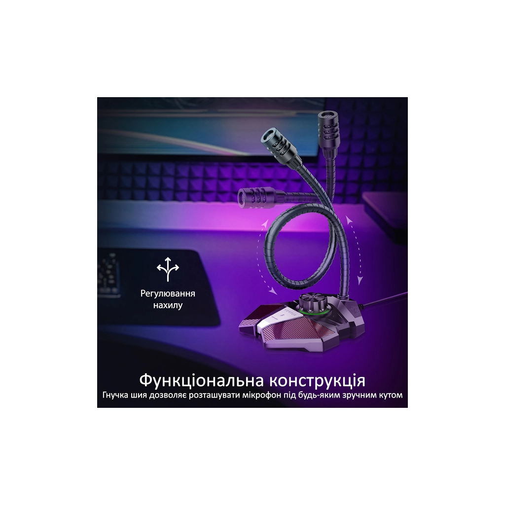 Мікрофон Vertux Condor USB Black (condor.black) - зображення 4