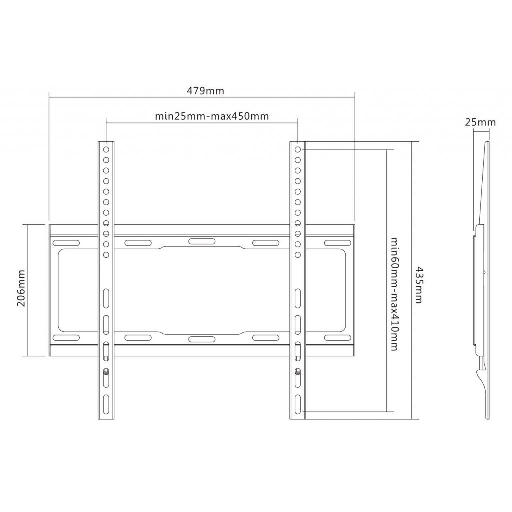 Кронштейн Satelit 32-65FIX400 (250523) - зображення 2