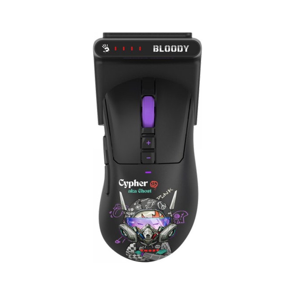 Мишка A4Tech Bloody R73 Ultra Duo Wireless Cypher Ghost (4711421002370) - зображення 1