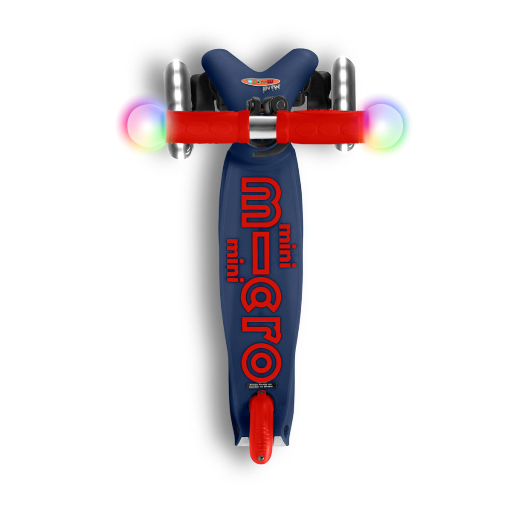 Самокат Micro Mini Deluxe Magic Navy Blue LED (MMD149) - зображення 5