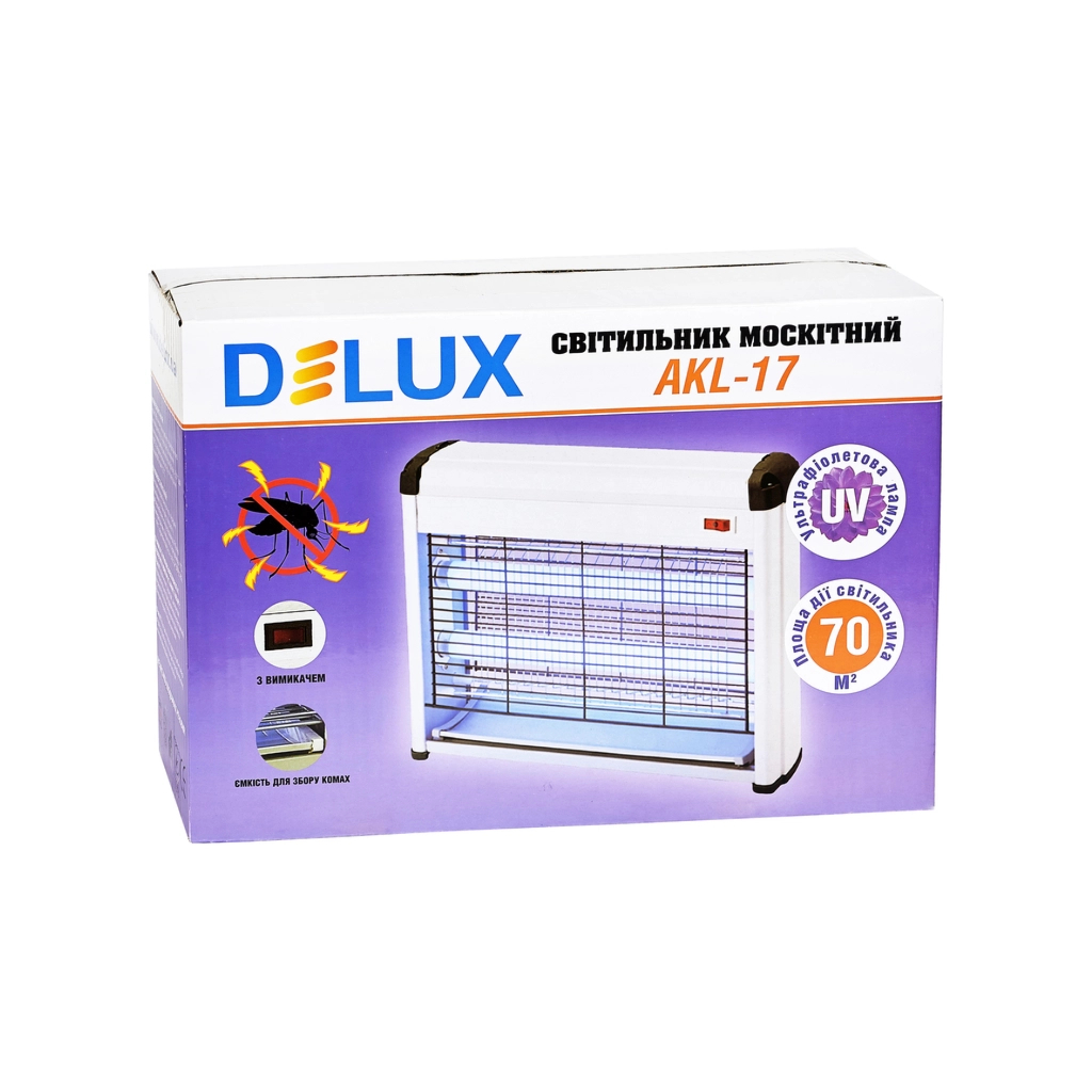 Світильник Delux Знищувач комах AKL-17 (90011592) - зображення 2