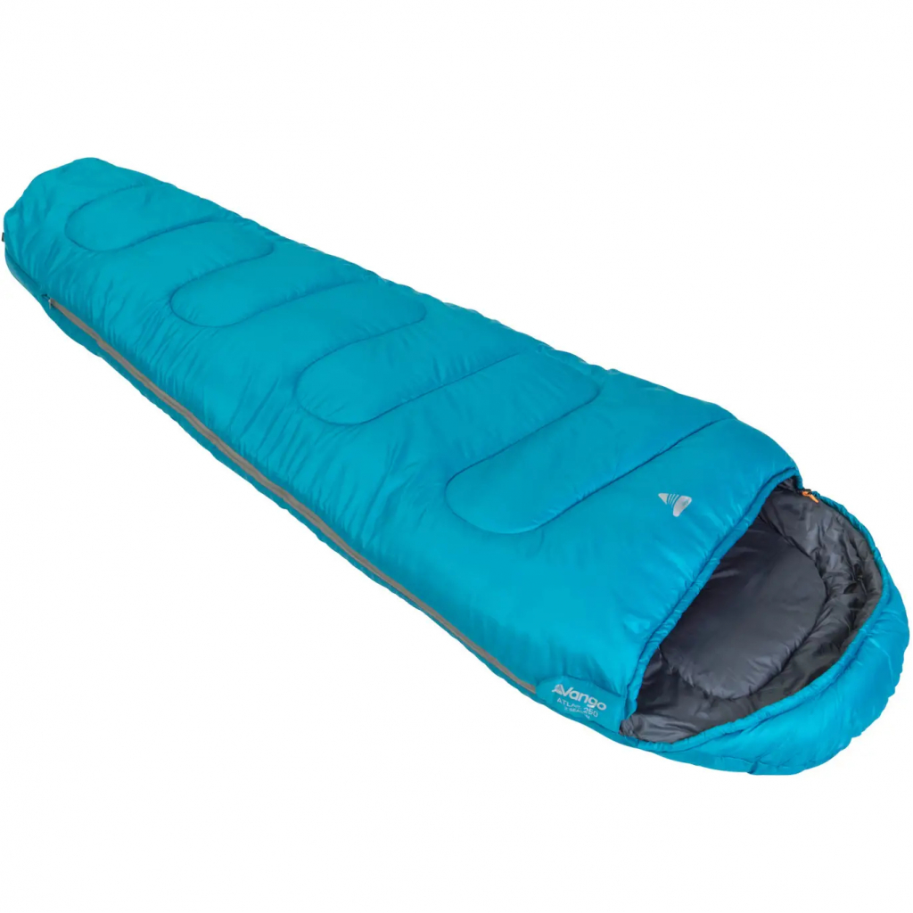 Спальний мішок Vango Atlas 250 +2C Bondi Blue Left (928194) - зображення 1