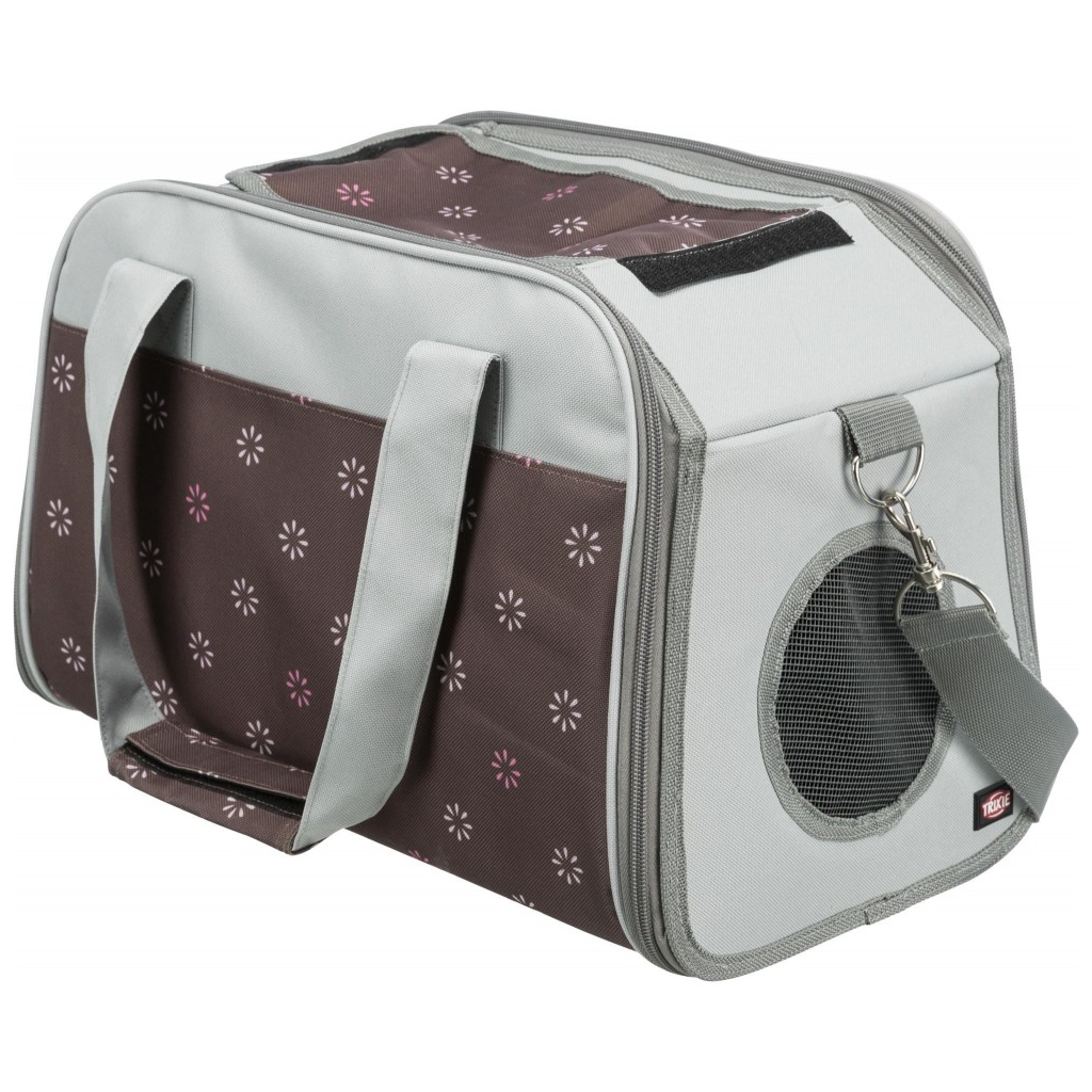 Переноска для тварин Trixie Libby 25x27x42 см Кремова (4011905289540) - зображення 1