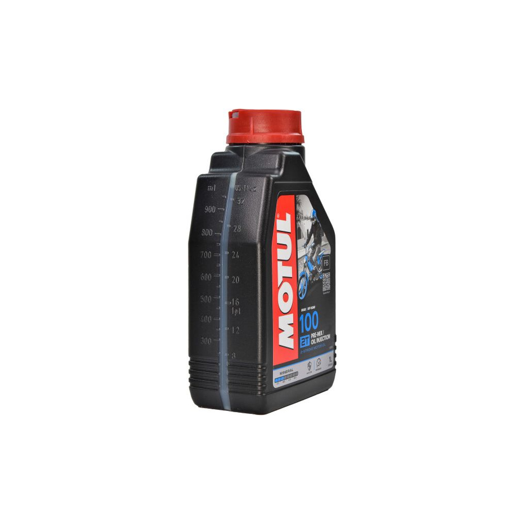 Моторна олива MOTUL 2T Moto Mix 100 1л (837511) - зображення 2