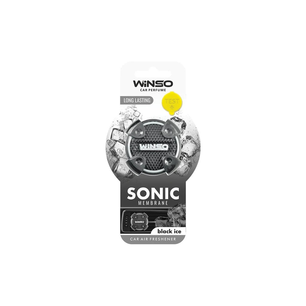 Ароматизатор для автомобіля WINSO Sonic Black Diamon (531040) - зображення 1