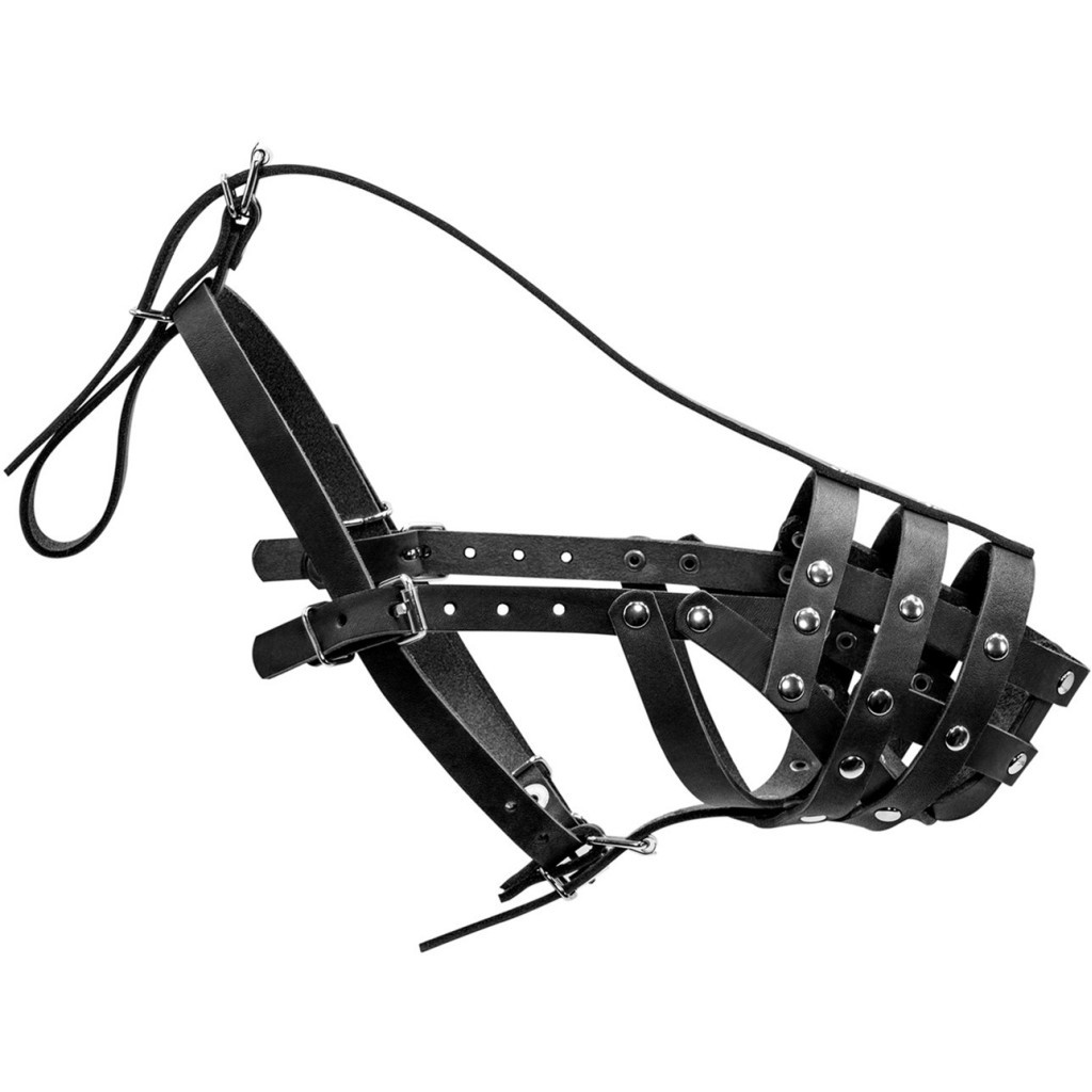 Намордник для собак Collar твердий (доберман, вівчарка мал, далматин, сетер мал) чорний (05971) - зображення 1