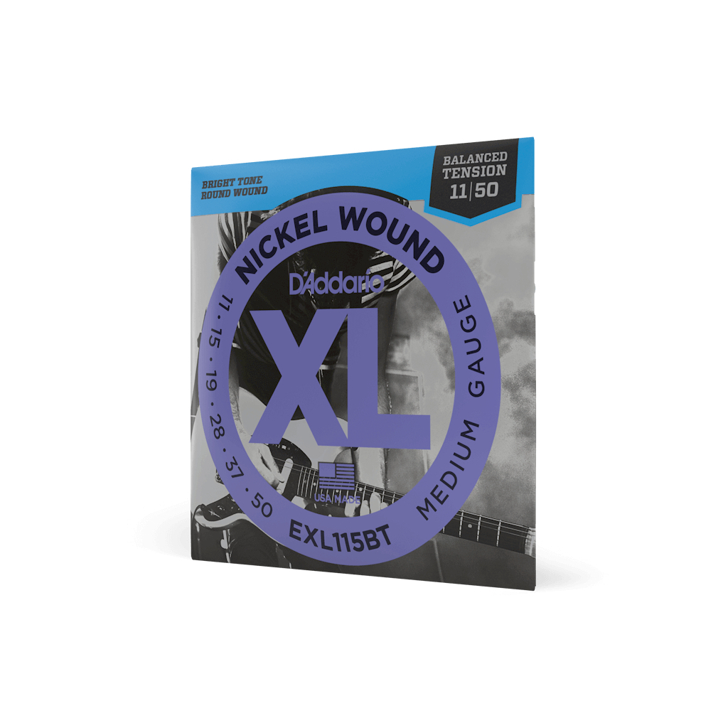 Струни для гітари D'Addario XL Nickel Wound Balanced Tension Medium (11-50) (EXL115BT) - зображення 2