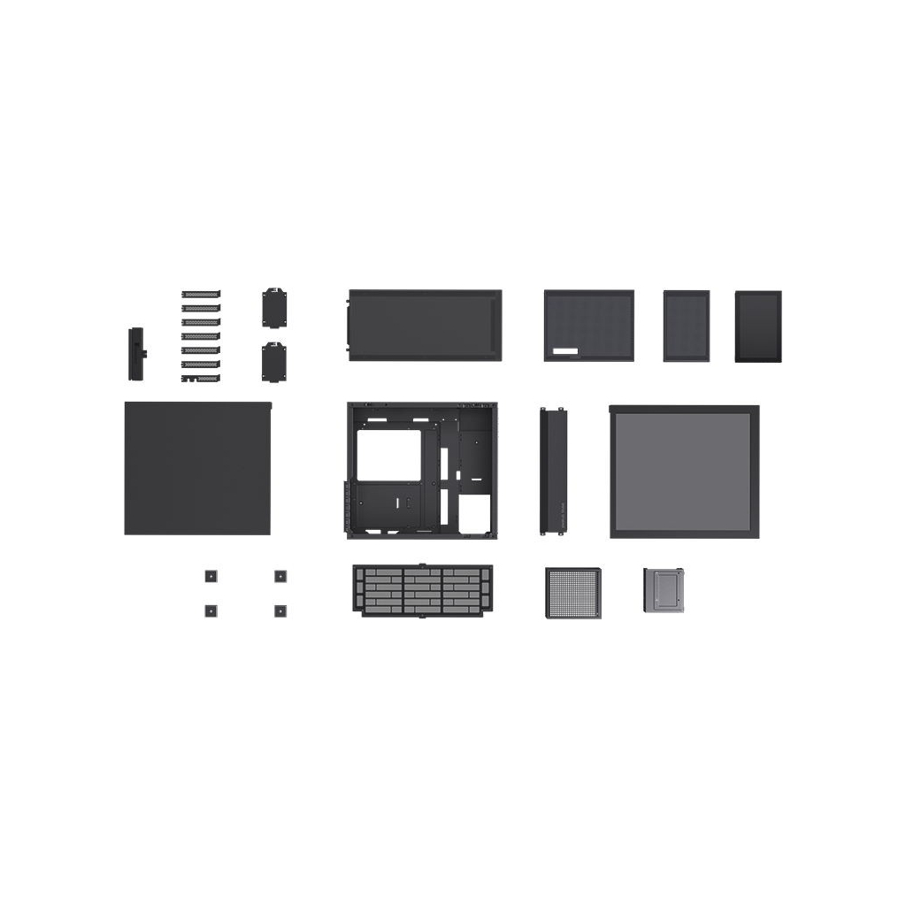 Корпус JONSBO D41 MESH SC Black - зображення 6