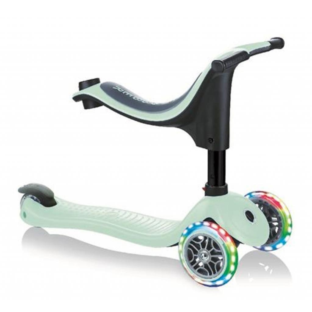 Самокат Globber GO UP SPORTY пастельно-зелений з підсвічуванням (452-206-3) - зображення 2