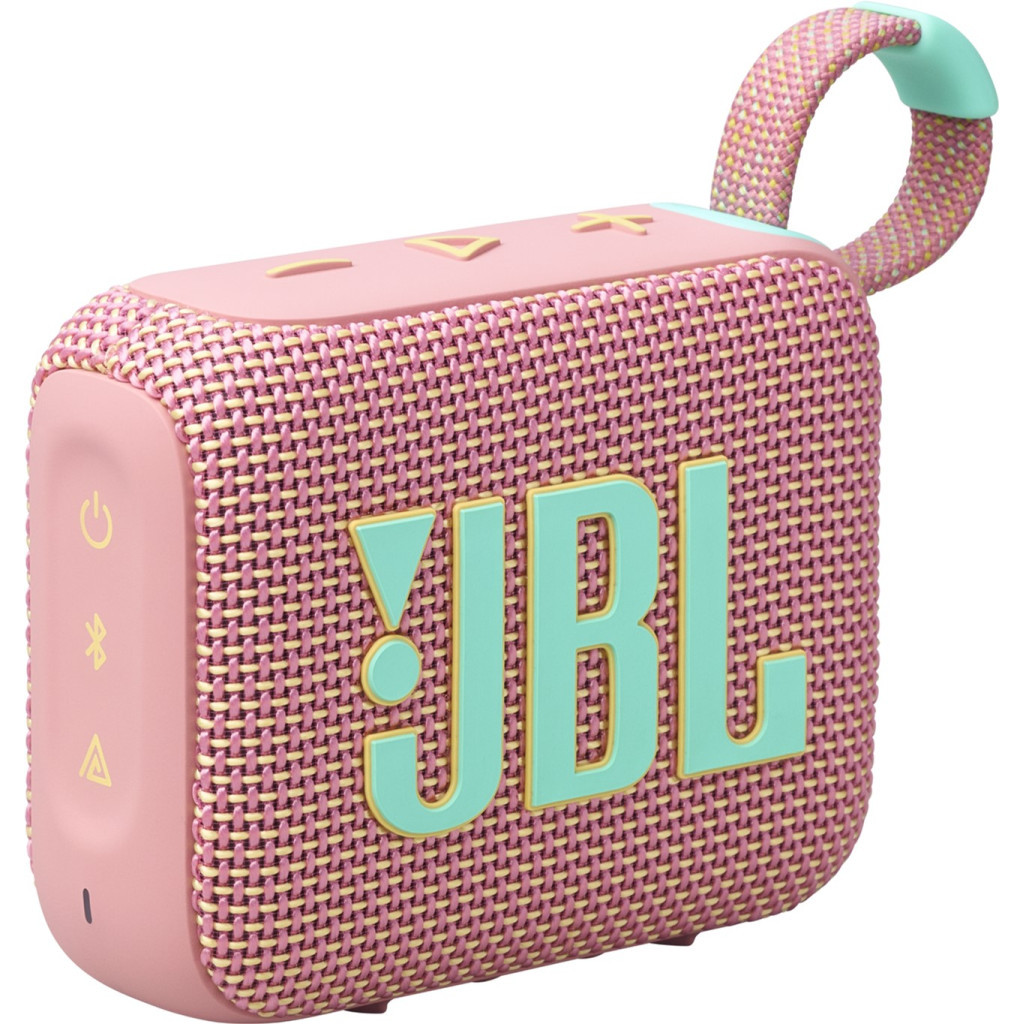 Акустична система JBL Go 4 Pink (JBLGO4PINK) - зображення 1