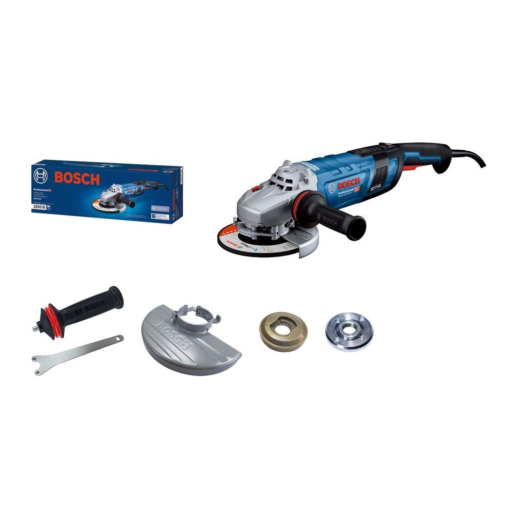 Шліфувальна машина Bosch GWS 30-230 B 230 мм 2800W, 6500об/хв, 5.9кг (0.601.8G1.000) - зображення 2