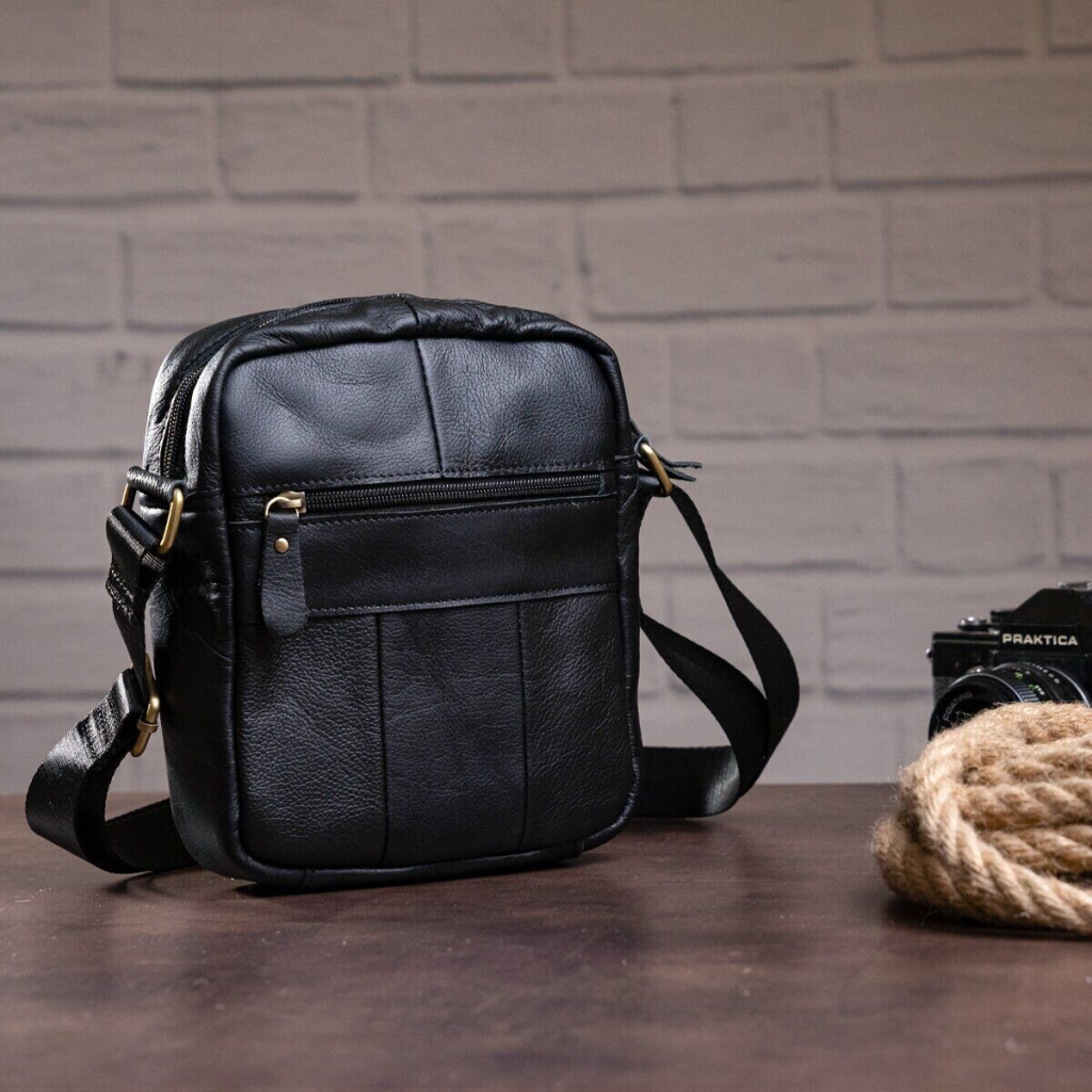 Сумка Vintage Флотар Чорна (14721) - зображення 6