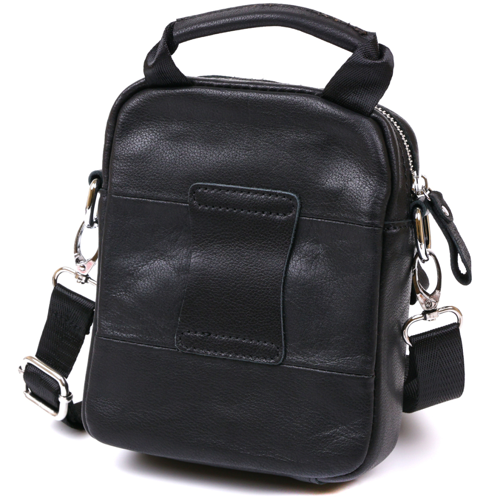 Сумка Vintage Чоловіча з натуральної шкіри Чорна (20477) - зображення 2