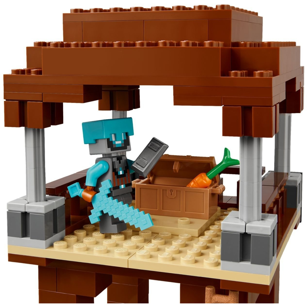 Конструктор LEGO Minecraft Аванпост розбійників та спустошувач (21278) - зображення 7