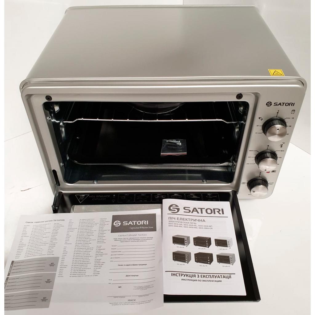 Електропіч Satori SEO-3810-GR - зображення 5