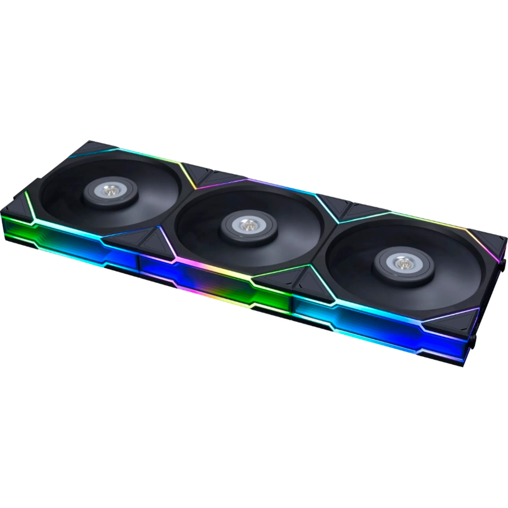 Кулер до корпусу Lian Li Reverse TL 120-3, Black (G99.12RTL3B.00) - изображение 1