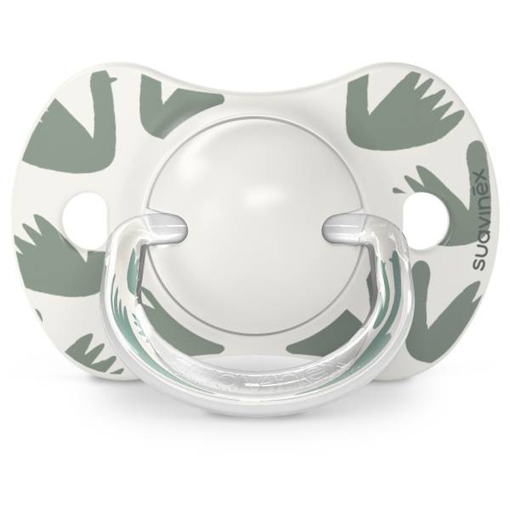 Пустушка Suavinex A walk in the park фізіологічна 2 шт. 6-18 місяців, зелена (308273) - изображение 4