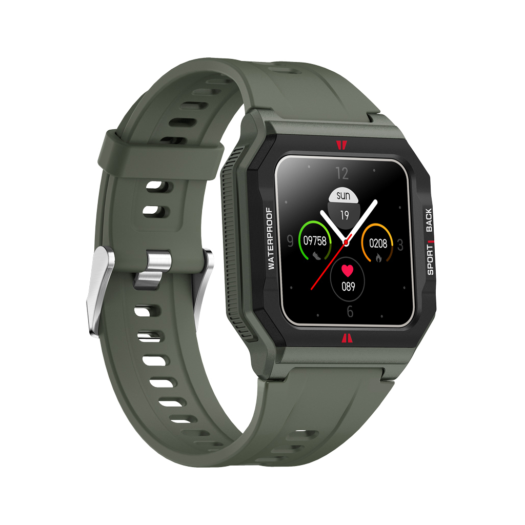 Смарт-годинник Gelius Pro GP-SW006 (Old School) (IPX7) Green - зображення 6