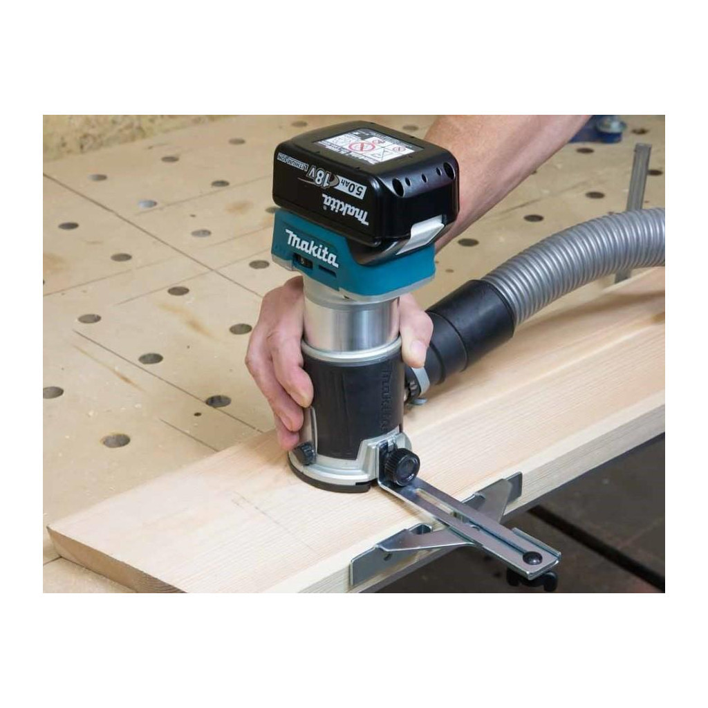 Фрезер Makita LXT, 5Аг х 2 шт, DC18RС, Makpac, 6-8 мм (DRT50RTJX2) - изображение 10