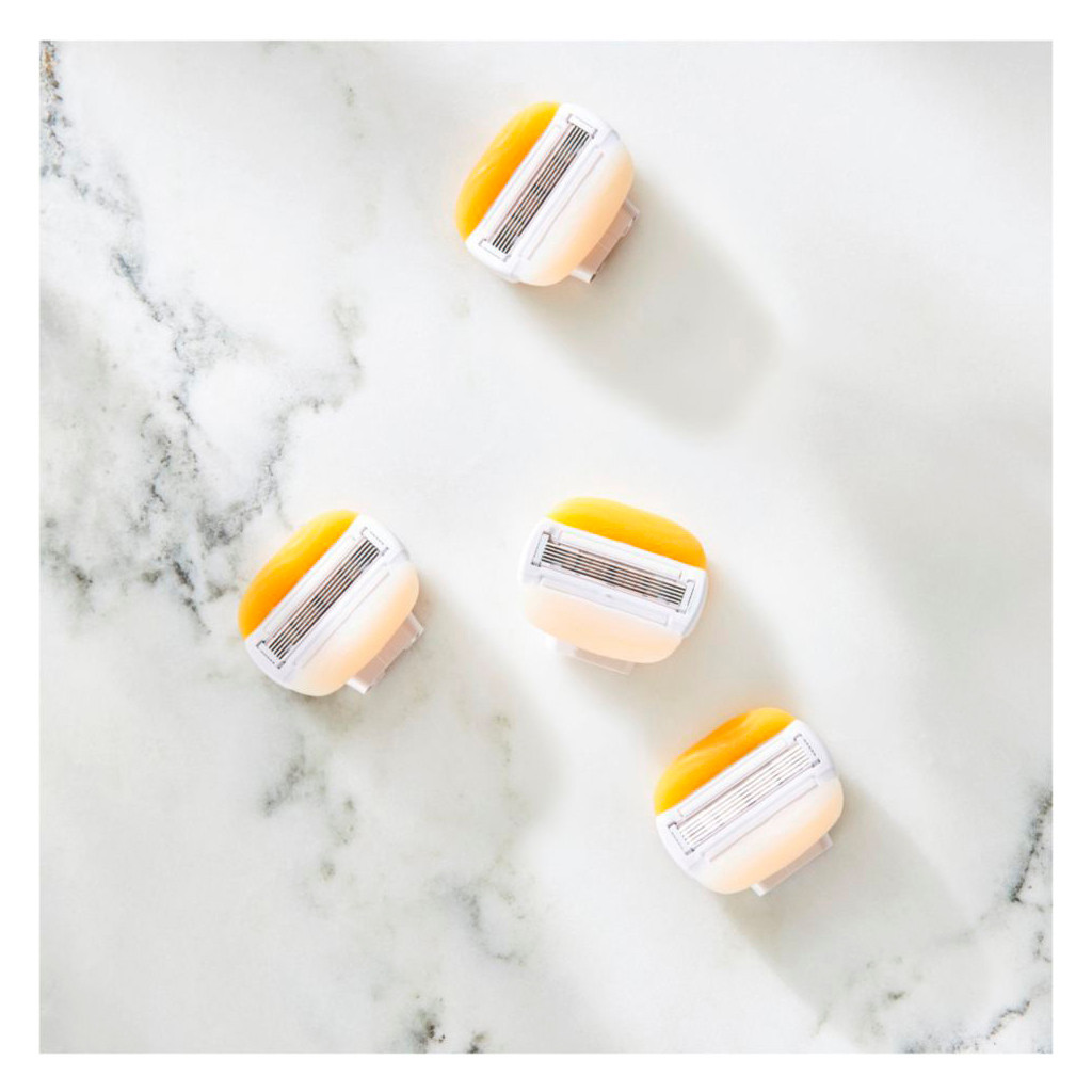 Змінні касети Gillette Venus ComfortGlide Olay З ароматом кокосу 4 шт. (7702018267651) - изображение 8