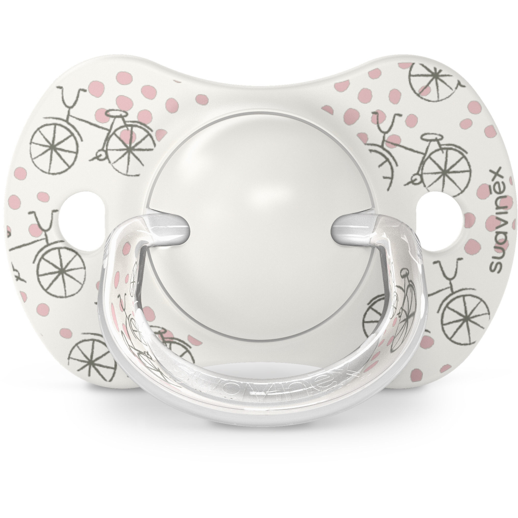 Пустушка Suavinex A walk in the park фізіологічна 2 шт 0-6 місяців, рожева (308269) - зображення 4