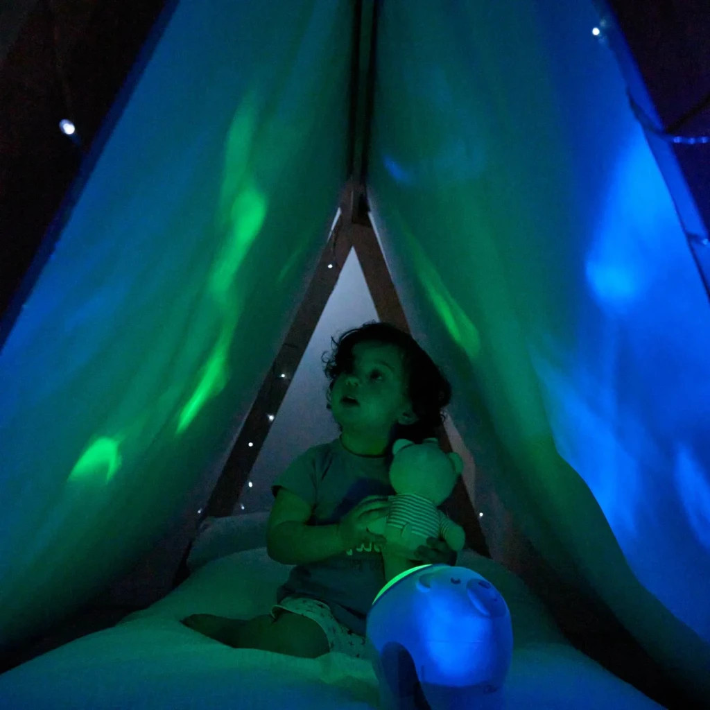 Нічник Chicco проектор First Dreams Полярне ведмежа Блакитний (11558.20) - зображення 12