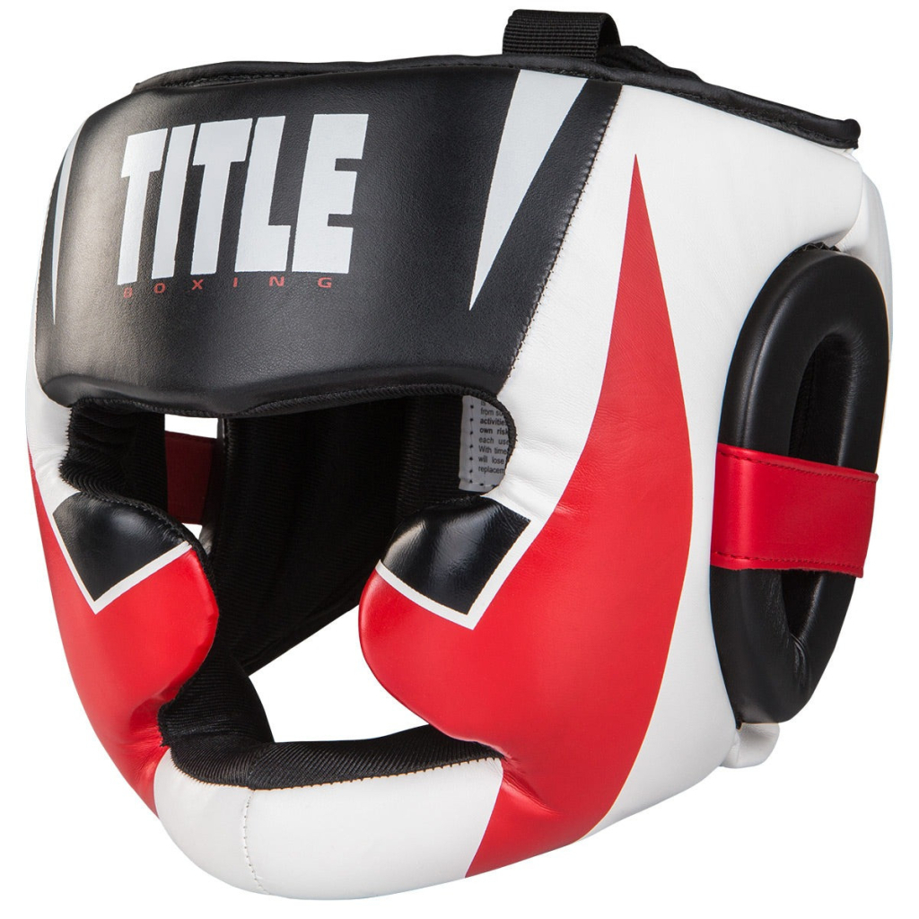 Боксерський шолом Title MMA Command Full Black/Red/White L (XCHGF L BK/WH/RD) - зображення 2