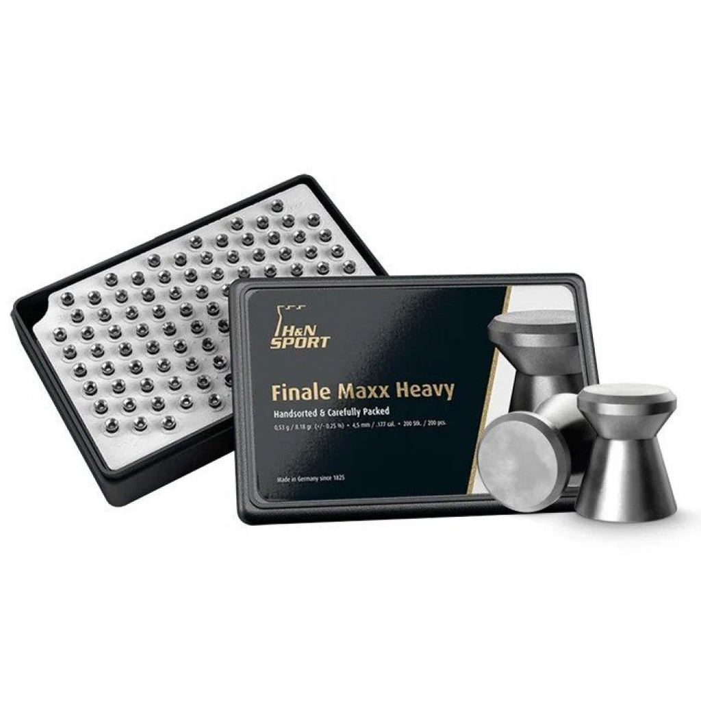 Пульки H&N Finale Maxx HW, 4,5 мм, 200шт/уп (92074490122) - зображення 1