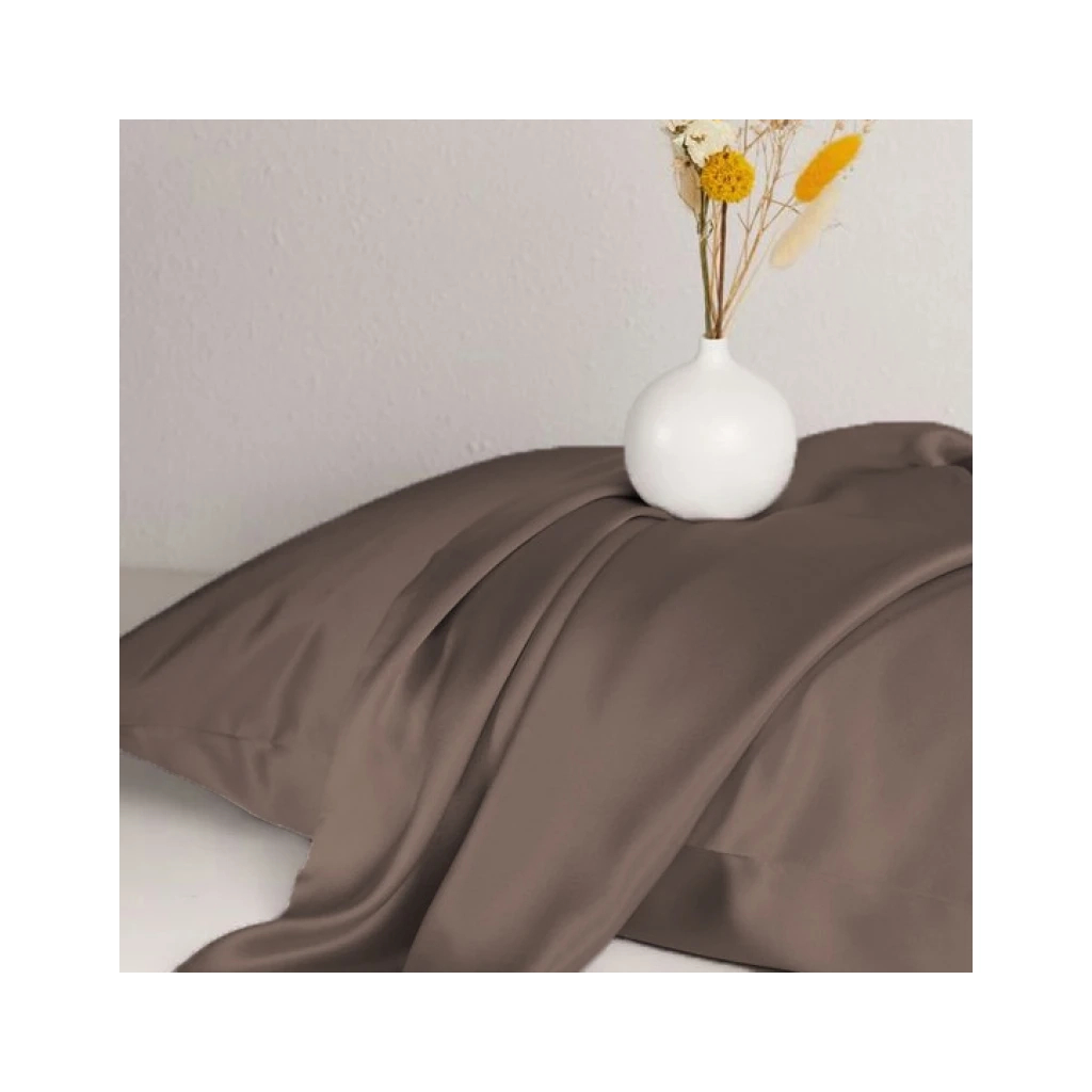 Постільна білизна MirSon Light brown Варена бавовна 200х220 (2200007885282) - зображення 4