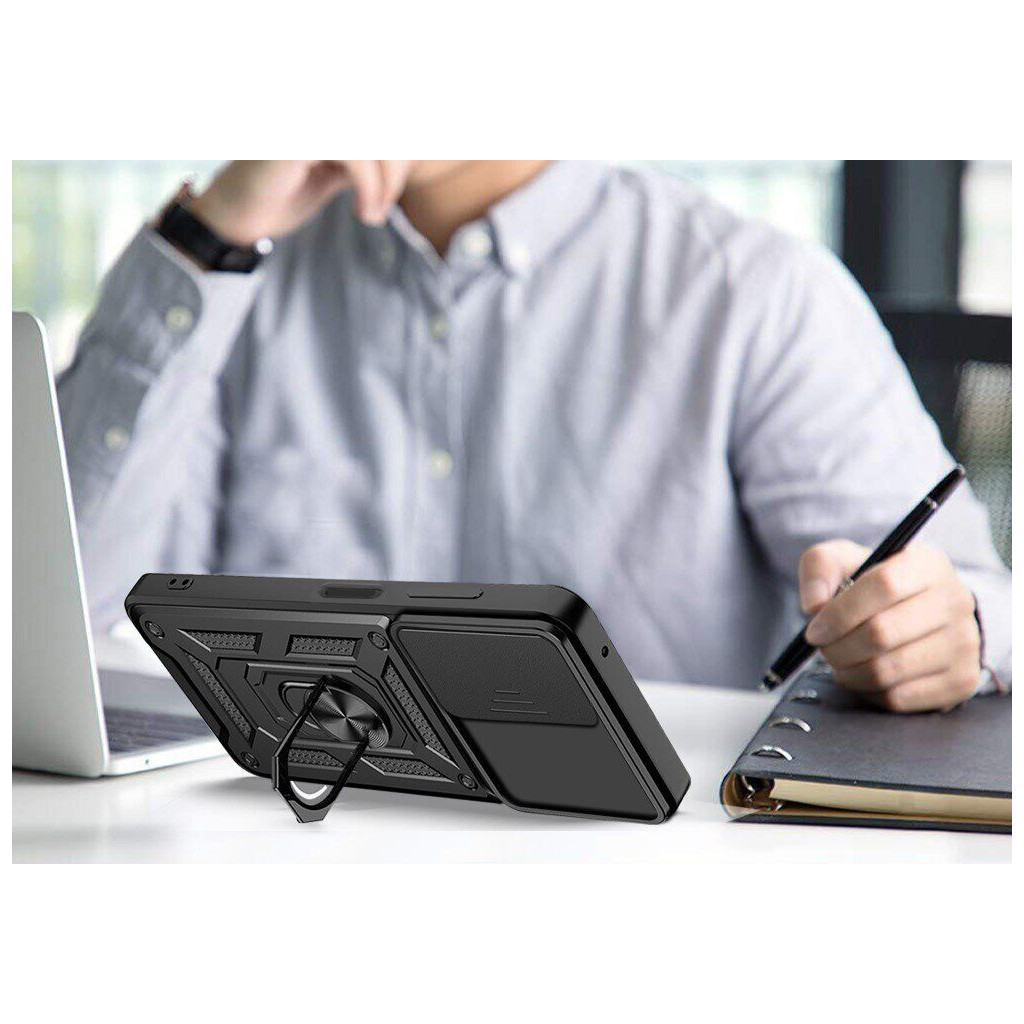 Чохол до мобільного телефона BeCover Military Infinix Hot 40i (X6528B) Black (710673) - зображення 6