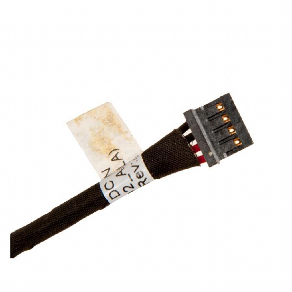 Роз'єм живлення ноутбука з кабелем Sony для Sony PJ172 (6.5mm x 4.4mm + center pin),4-pin,16 см (A49082) - зображення 3