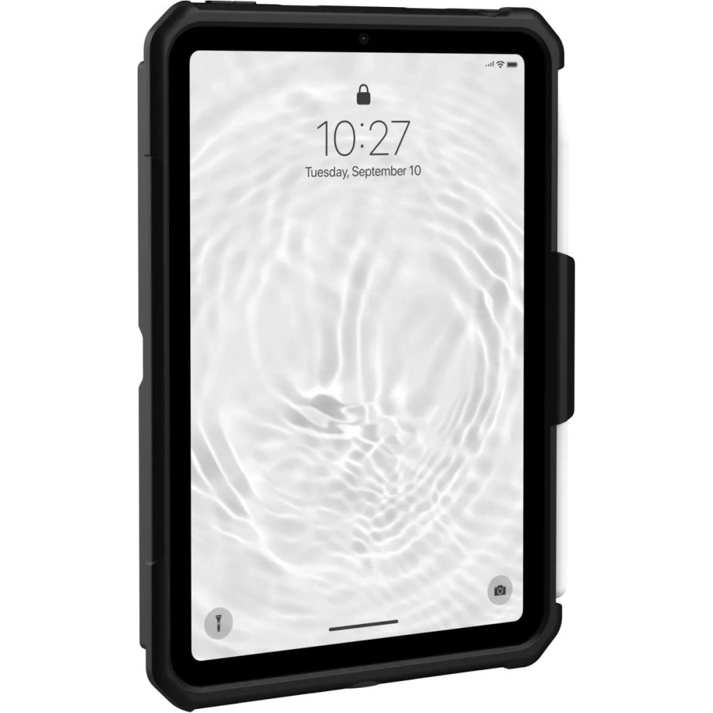 Чохол до планшета UAG iPad Mini (6th Gen, 2022) Scout with Kickstand and Handstrap, Black (124014114040) - зображення 8