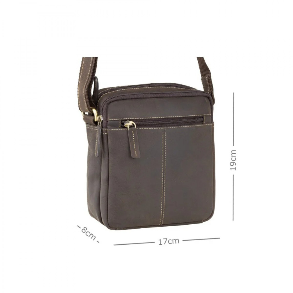 Сумка Visconti S8 Oil Brown - зображення 5