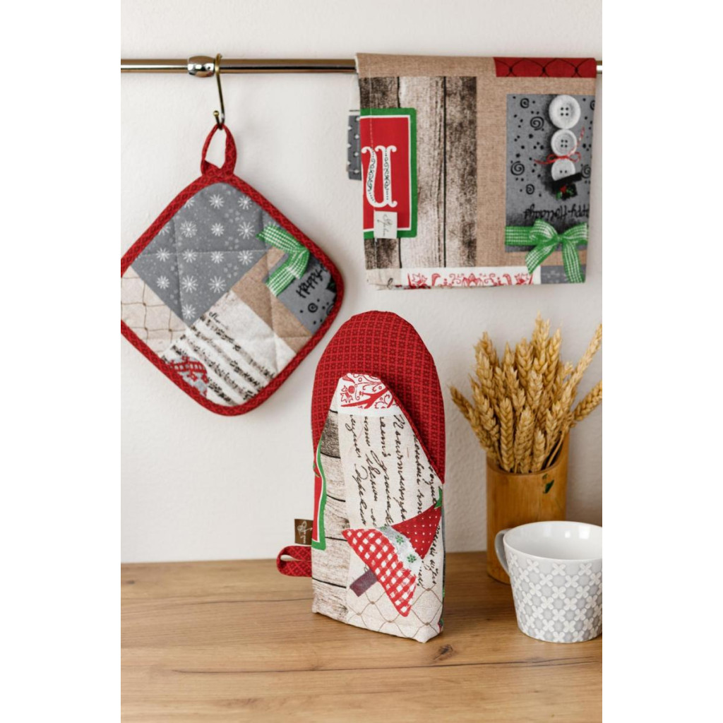 Серветка на стіл Прованс Merry Christmas 35x45 см (4823093449251) - зображення 10